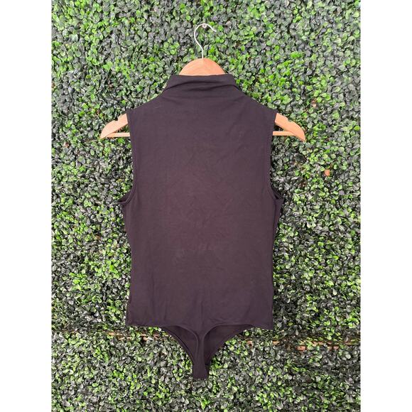 Express Body Contour, Black Bodysuit, Thong Bodysuit, Women’s Size M - Picture 3 of 4